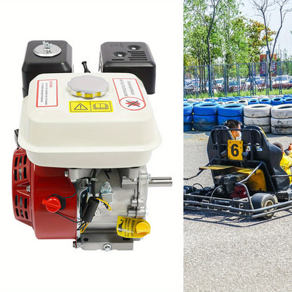 Motorblok – Benzinemotor – 4-Takt Motor – Compact Motor – Duurzaam Motorblok – 7,5 PK – Handstart – Geschikt Voor Zware Machines
