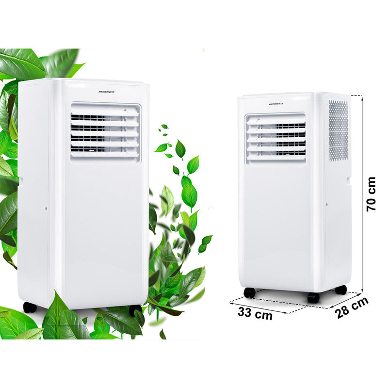 Mobiele Airconditioner – Verplaatsbare Airco – Mobiele Koeler – Draagbare Coolbox – Airco Unit – 10000 BTU Koelcapaciteit – 5-in-1 Functie met App-Bediening