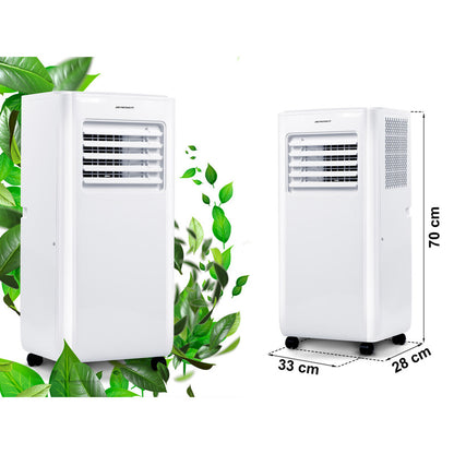 Mobiele Airconditioner – Verplaatsbare Airco – Mobiele Koeler – Draagbare Coolbox – Airco Unit – 10000 BTU Koelcapaciteit – 5-in-1 Functie met App-Bediening