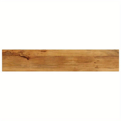 Tafelblad Mango Hout – Houten Tafelblad – Massief Mango – Bureaublad – Werkblad – Rechthoekig – 160x30x3,8 cm – Duurzaam & Stevig