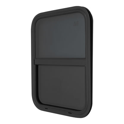 RV Vertical Sliding Window | 450mm x 600mm Single-Sided Mesh Screen, Aluminum Alloy, Brand NaMaSyo