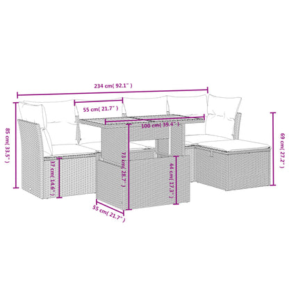 Vidaxl Loungeset Loungesets Tuinset