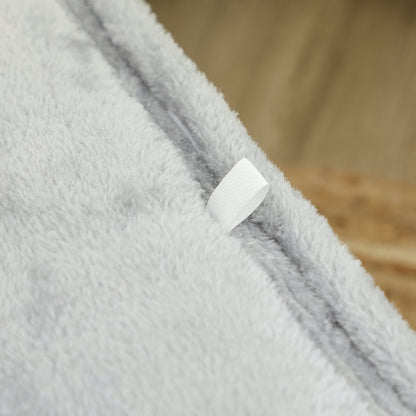 Krabton Kattenhuis Kattenkrabpaal Kattenmeubel Kattenhoek – Donkergrijs – Inclusief 2 Kussens – Sisal Krabvlak – Compact 45x45x35 cm – Pluche Zacht