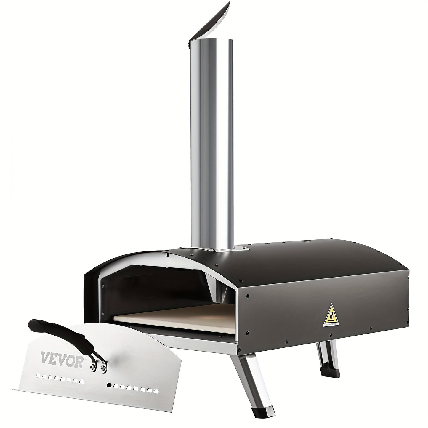Pizzaoven – Draagbare Oven – Outdoor Oven – Roestvrijstalen Oven – Mini Oven – Zonder Elektriciteit – Compact & Lichtgewicht – Capaciteit 1-10L