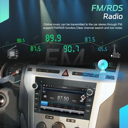 Android Autoradio – Multimedia Speler – Navigatiesysteem – Double Din – Touchscreen – 10,1 Inch Display – Android 15.0 – 4GB RAM 64GB Opslag