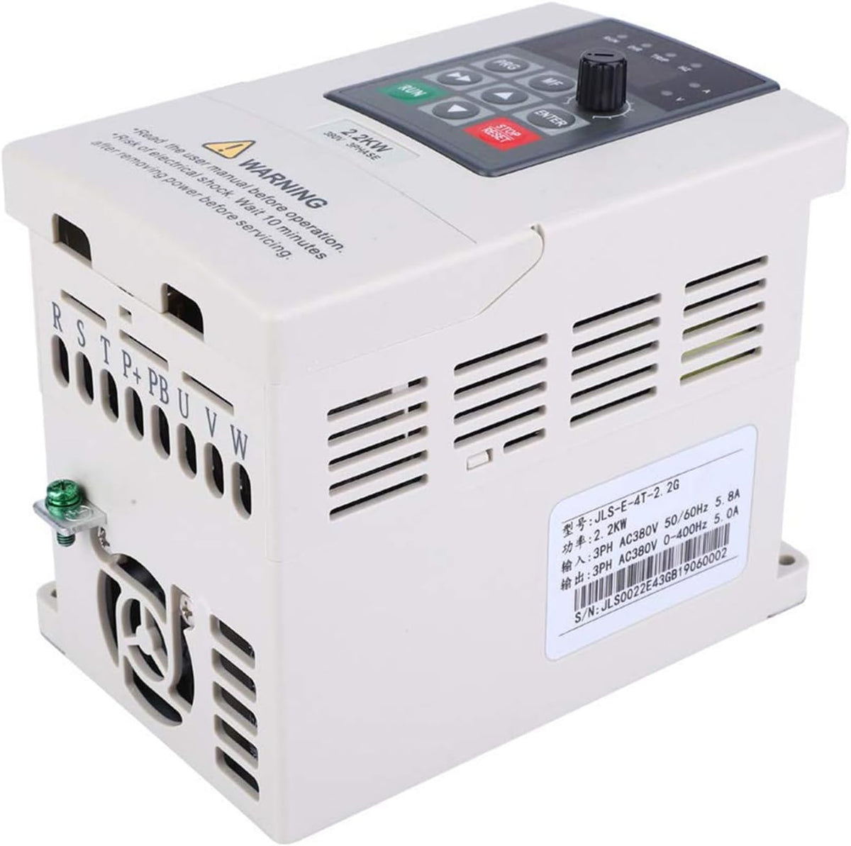 Omvormer 220 380,2,2 kW snelheidsregelaar, motor, eenfasige ingang 220 V, driefasige uitgang 380 V VFD omvormer variabele frequentieregelaar voor het regelen van het toerental van de motor