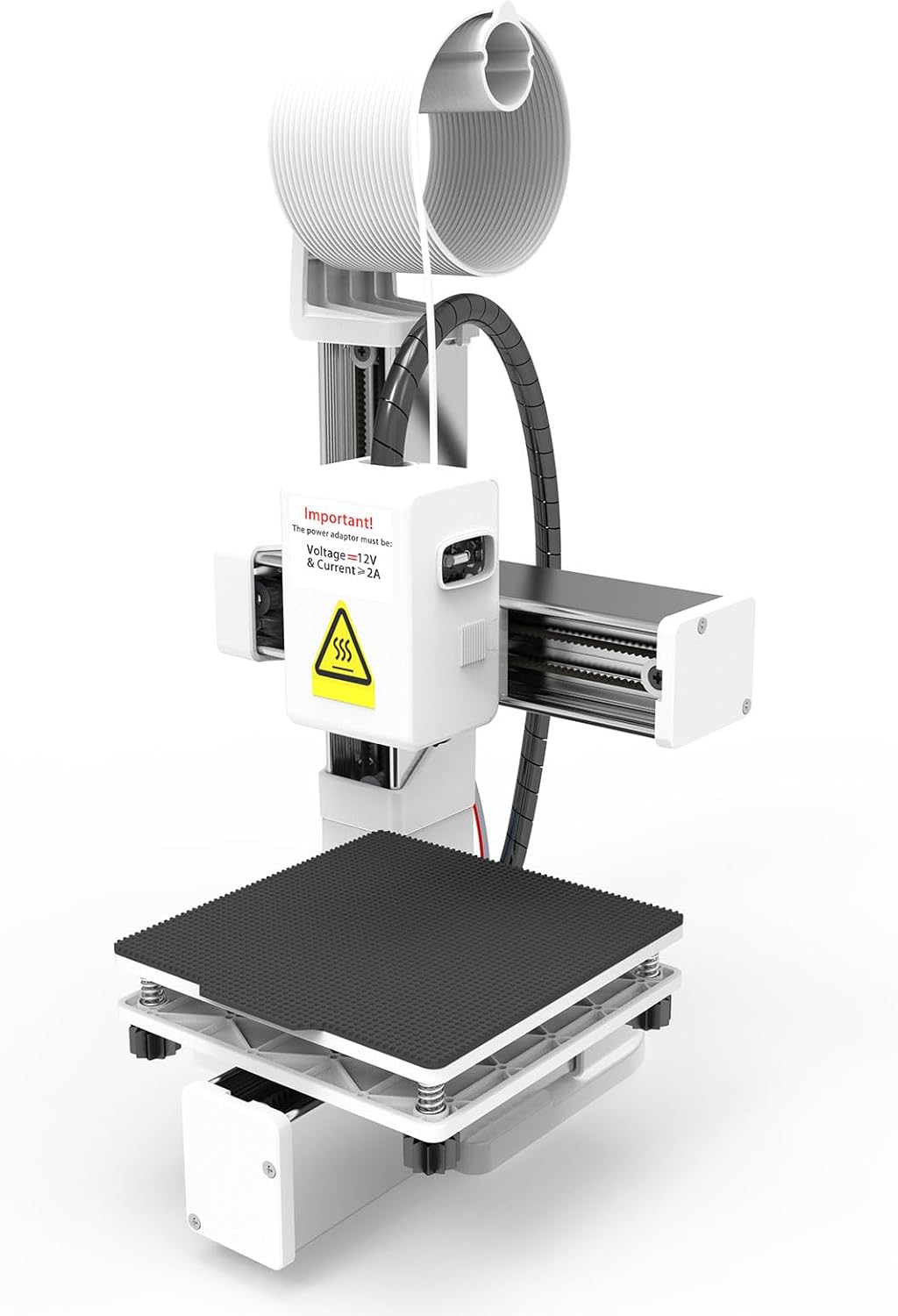 Mini 3D-printer – Desktop 3D-printer – 3D-printapparaat – Creatieve 3D-printer – Compacte 3D-printer – Gebruiksvriendelijk voor beginners – Printvolume 100 x 100 x 100 mm