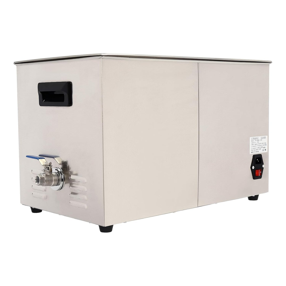 Ultrasone Reiniger – Ultrasoon Schoonmaakapparaat – Ultrasoon Bad – Ultrasone Reinigingsmachine – Professionele Ultrasone Reiniger – 30 Liter Capaciteit – Instelbare Timer & Temperatuur