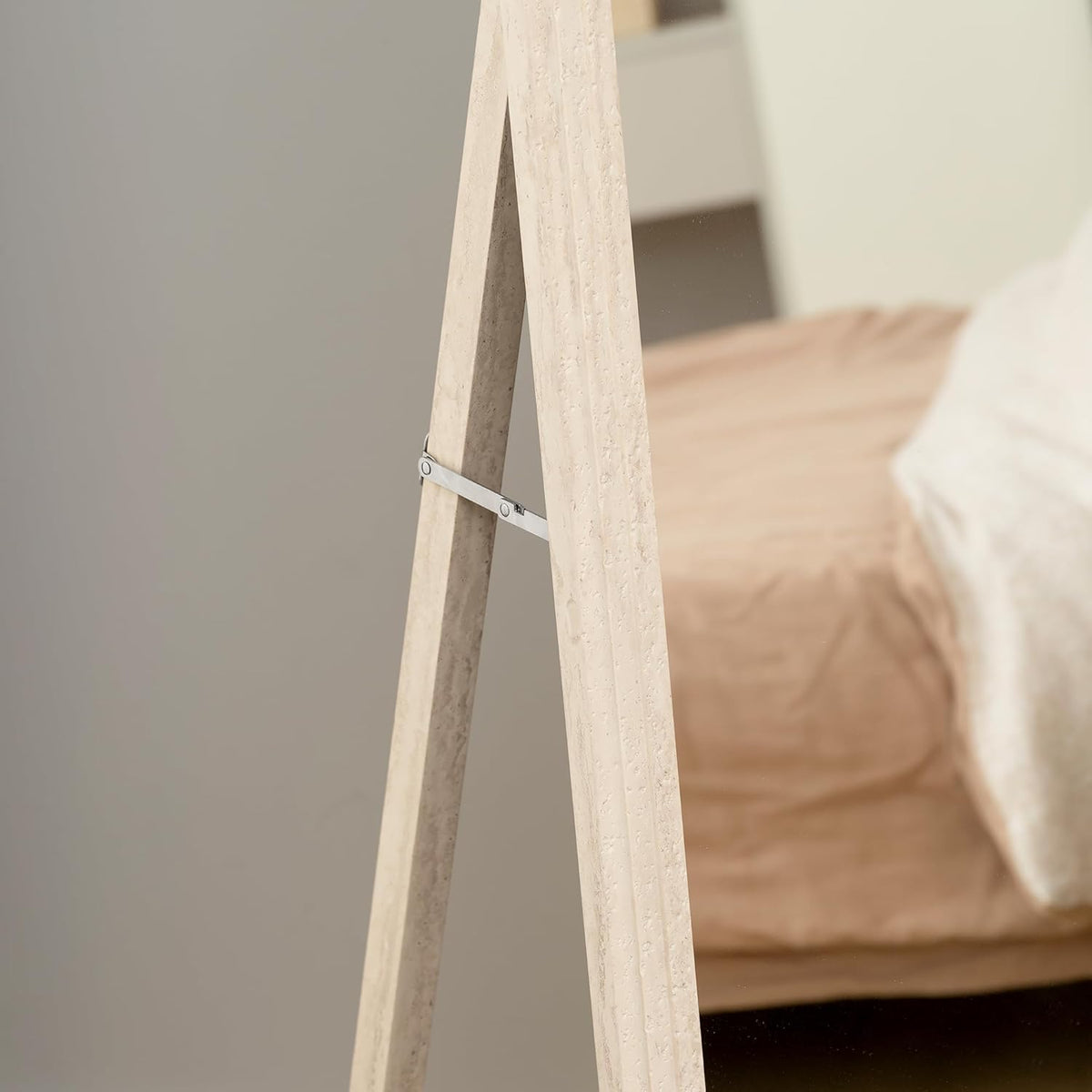 Full Body Spiegel – Staande Spiegel – Wandspiegel – Lichte Spiegel – Klassieke Spiegel – 160 x 50 cm – Veilig Gehard Glas