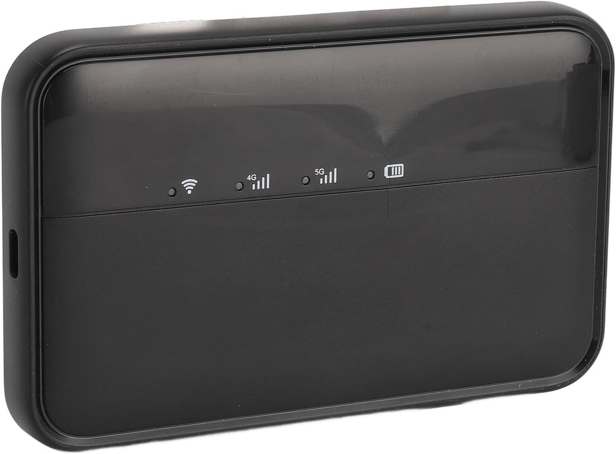 4G LTE Mobiele Hotspot, 10000 MAh, WiFi6 5G WiFi, voor Android 1,16 Gebruikers, Draagbaar WiFi Mobiel Hotspotapparaat voor voor, voor Verizon, met Simkaartsleuf