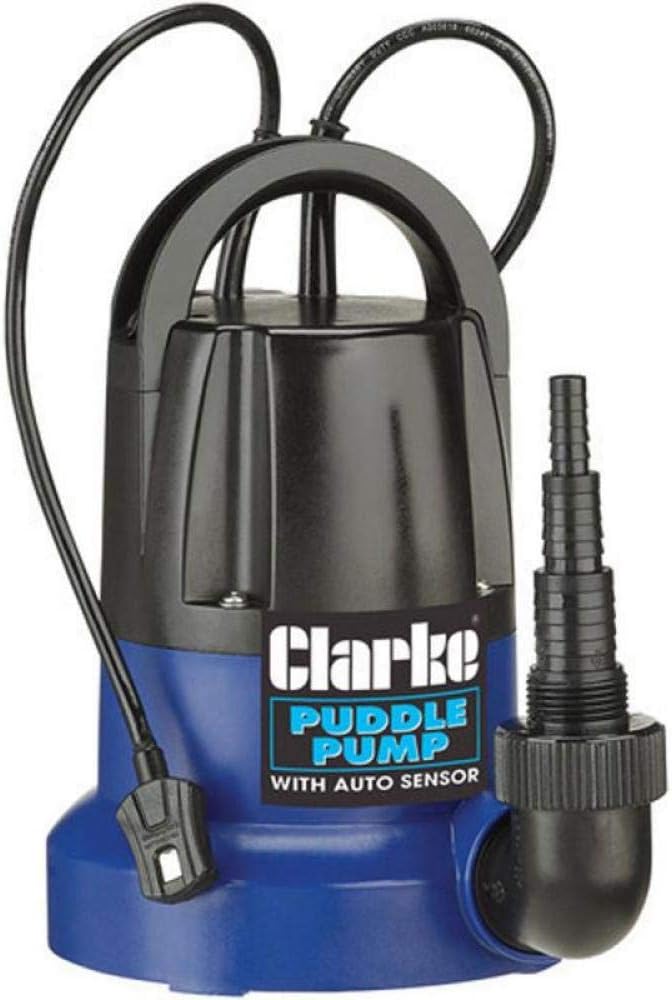 Clarke PSP125B 400W plaspomp met automatische sensor