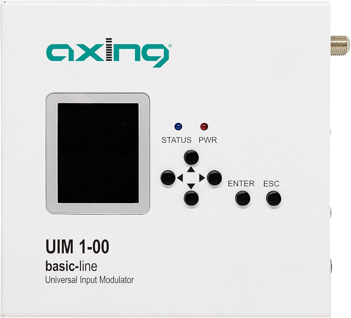Axing UIM 1-00 Universal Input Modulator DVB-C DVB-T met ingang HDMI IPTV USB