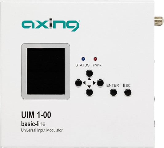 Axing UIM 1-00 Universal Input Modulator DVB-C DVB-T met ingang HDMI IPTV USB