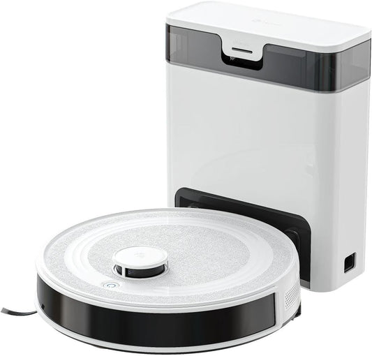 Lefant M2S Pro Robotstofzuiger, 10.000 Pa, met automatisch afvoerstation, lasernavigatie met cartografie, gepersonaliseerde reiniging, obstakelvermijding PSD, geschikt voor ontharing