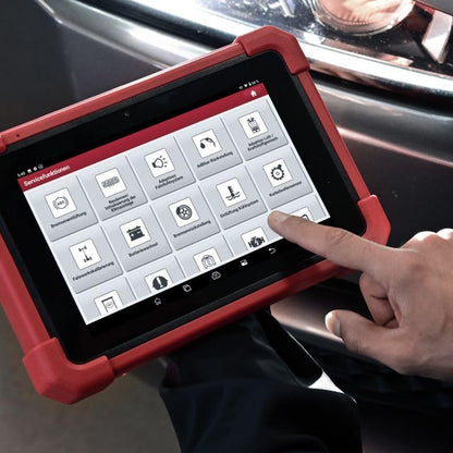 LAUNCH CRP MOT IV obd2 diagnostic tool for all vehicles, OE level diagnostic software. All system diagnostics and 31+ reset services, vehicle tester for Active Test, CANFD, incl. 2 years update