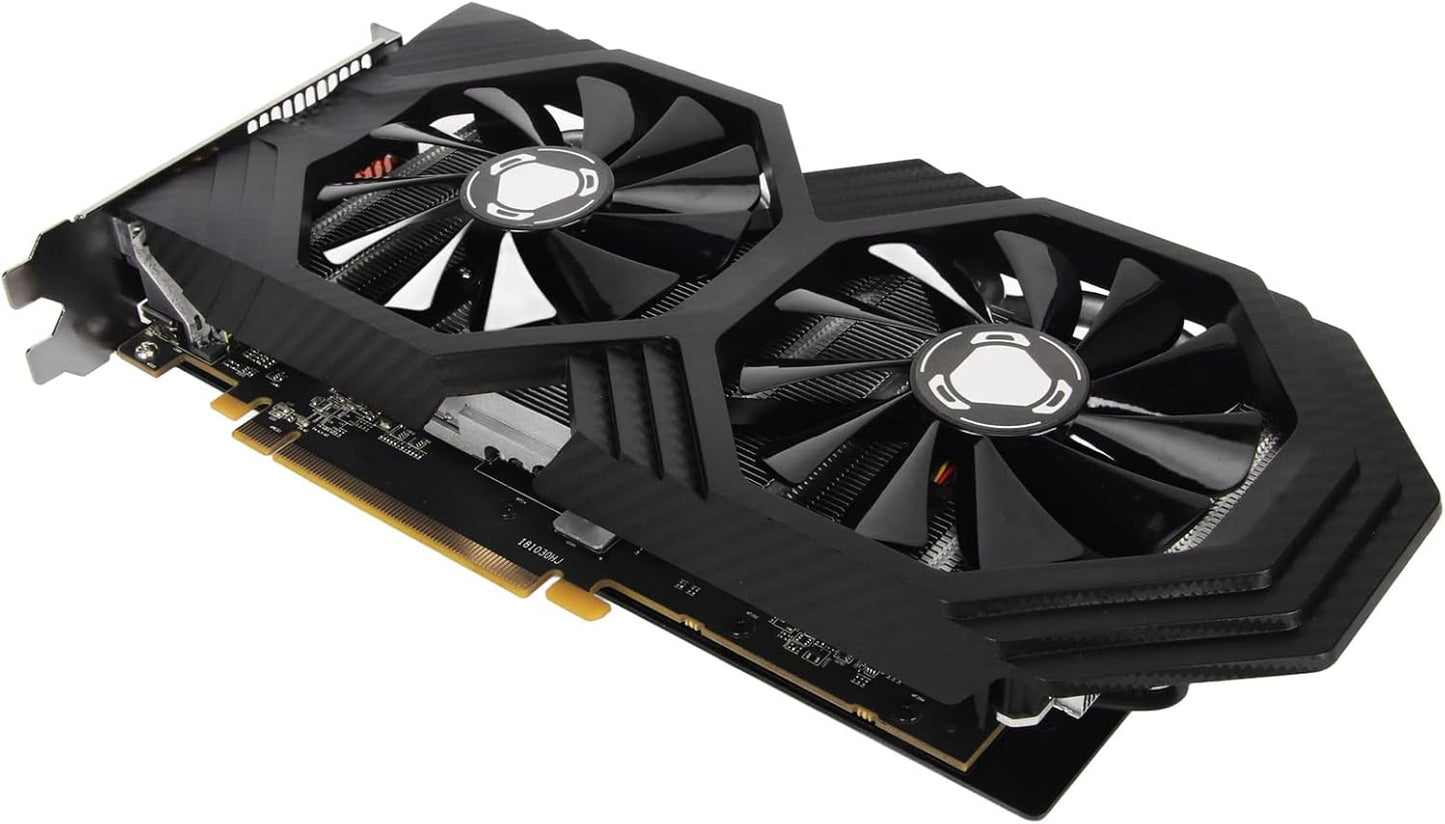 RX 590 Gaming Grafische Kaart - 8GB GDDR5, 8000 MHz, PCI Express 3.0 X16, 256 Bit, 3 X DP, 1 X HDMI, 1 X DVI, 8 Pin, Gaming Videokaart voor Computer PC