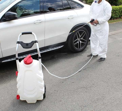 Accu Drukspuit – Elektrische Spuit – Batterij Spuit – Draagbare Spuit – Tuinspuit – 35 Liter Inhoud – 3 Uur Batterijduur