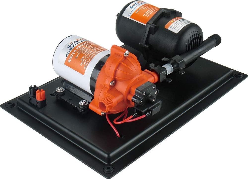 Waterdruksysteem – Waterpomp – Drukpomp – Automatische Pomp – Drukregelaar – 12V 11,3 L/min Debiet – Stil en Energiezuinig