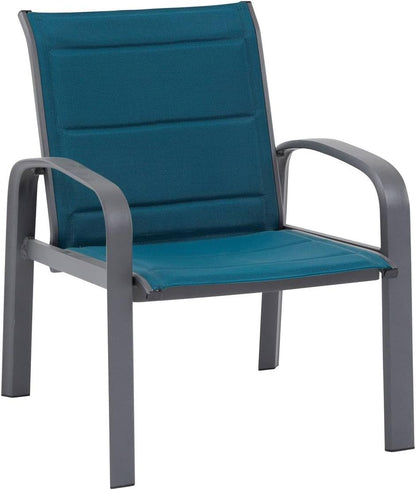 Hespéride Tuinmeubelset Duo Elyn eendenblauw & grafiet
