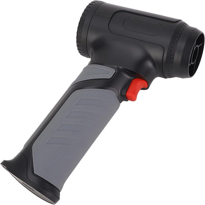 Jet Blower, Elektrische Luchtstofdoek, 40000RPM Windsnelheid Oplaadbare Draadloze Bladblazer met 6000MAH Batterij voor Computer, Auto, Buitenshuis, Ideaal voor Sneeuwverwijdering