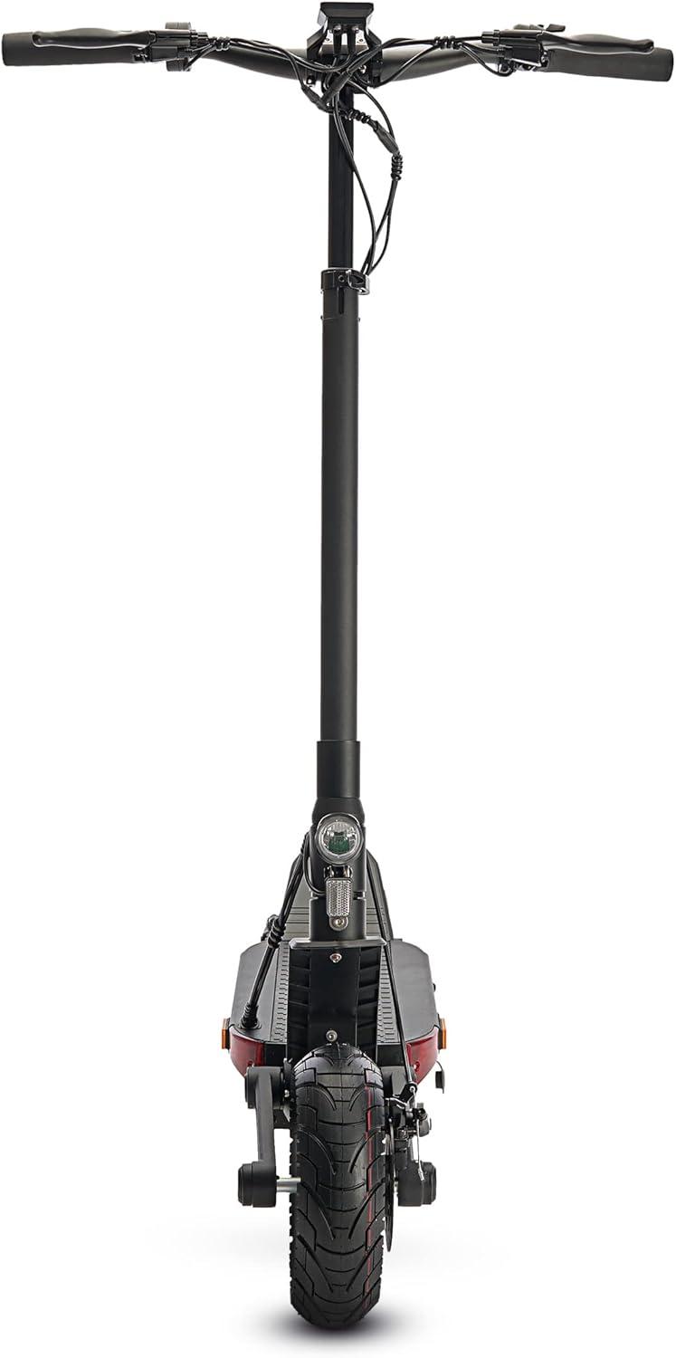 Motus Scooty Pro Elektrische step, 25 km, 70 km looptijd, 280 Wh – 946 Wh | volwassenen/kinderen, opvouwbaar, draagbaar, elektrische scooter, 8,5 inch – 10 inch, 3 snelheden, lcd-display