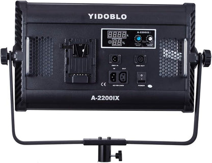 LED Lichtpaneel Bi-Color – Videolamp – Studiolamp – Fotolamp – Paneellamp – Verstelbaar 3200K-5500K – 70W CRI 95RA Met LCD-Scherm