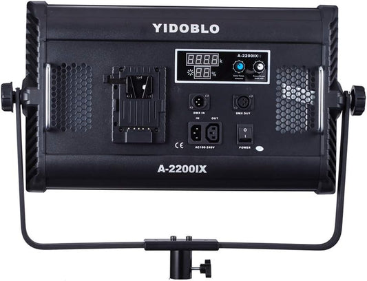 LED Lichtpaneel Bi-Color – Videolamp – Studiolamp – Fotolamp – Paneellamp – Verstelbaar 3200K-5500K – 70W CRI 95RA Met LCD-Scherm