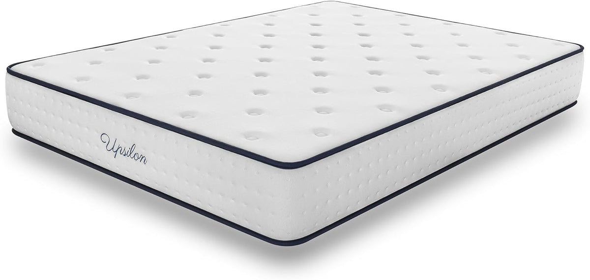 COSMOS Traagschuim Matras, 30cm Hoog, H5 Ultra Stevig Matras, (140 x 190 cm), Gerichte Rugondersteuning, Huidzacht, Upsilon