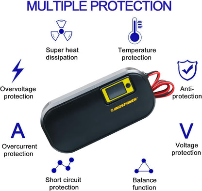 Intelligente Oplader Lithium 14S – Acculader 48V 52V – Batterijoplader 58,8V 10A – Instelbare Voeding – LCD Display – Veiligheid Met Oververhittingsbeveiliging
