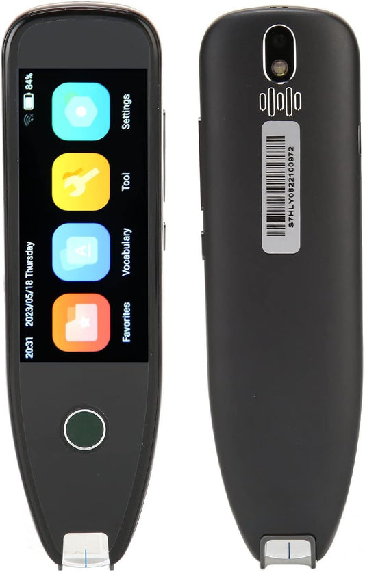 Vertaalpenscanner, Vertaalapparaat voor 134 Talen met 3,5-inch Touchscreen, Bluetooth Offline Scan Voice Reader-pen, Vertaler voor Leren, Zakelijk
