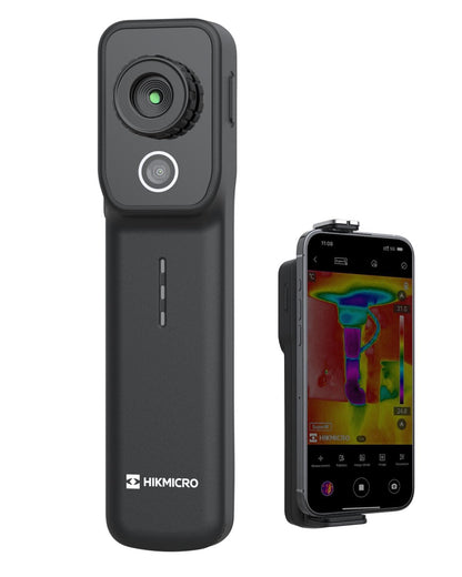 HIKMICRO Mini2W draadloze thermische beeldvormende camera 512×384 SuperIR, iOS/Android, 256x192 IR-resolutie, thermische camera met visuele camera, handmatige focus, voor telefoon/tablet/PC