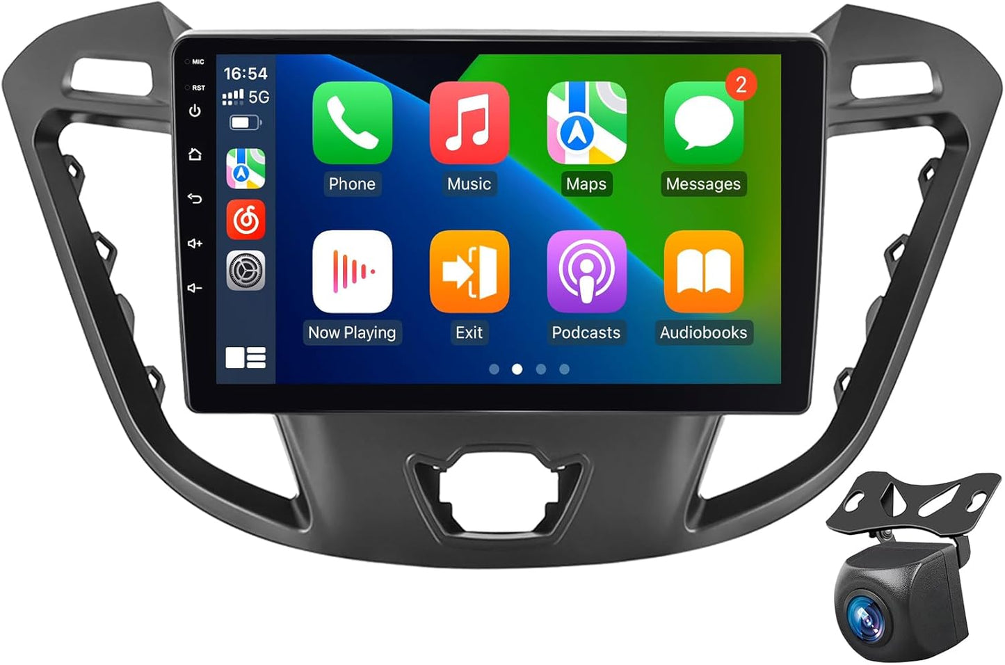 Upgrade Autoradio – Android Headunit – Multimedia Radio – Navigatiesysteem – Touchscreen Stereo – 9 Inch Display – Wireless CarPlay & Android Auto – GPS Navigatie & WiFi
