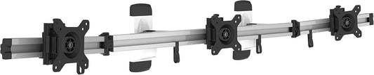 Drievoudige Monitorwandhouder – Monitorarm – Monitorhouder – Beeldschermhouder – Schermbeugel – Voor 3 Monitoren 15-27 Inch – VESA 75/100, 360° Draaibaar