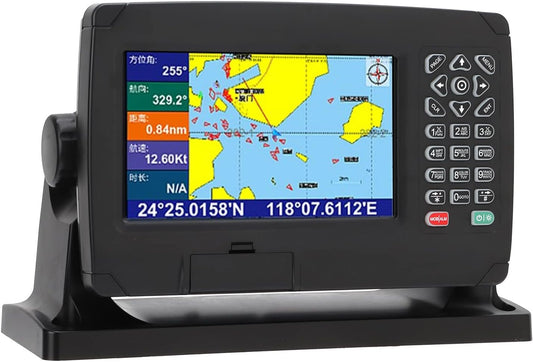 GPS kaartplotter , Marine GPS navigator Dual Map systeem BDS GPS positionering Intelligente uitzending met GNSS antenne voor boot , Reserveonderdelen voor boten , jachten
