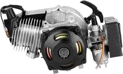 KUIDAMOS Powerful Aluminum 2 Stroke Motor for Mini Pocket Pit Quad Dirt Bike ATV Buggy, Durable Material, Strong Force for Vehicles for Adults, Material: Aluminum Alloy - QUORE