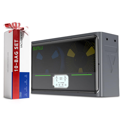 Filamentdroger – Droogbox – Filamentbox – 3D Printer Droger – Filament Oven – 4 Rollen Capaciteit – 360° Snelle Verwarming & Automatische Vochtigheidscontrole