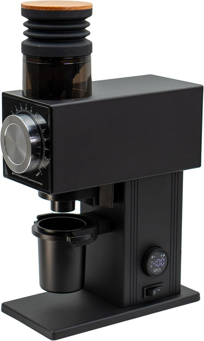 Koffiemolen – Koffiebonenmolen – Bonenmaler – Espressomolen – Koffiegrinder – 64 mm DLC-gecoate platte maalschijven – Variabele snelheid 800-1800 tpm