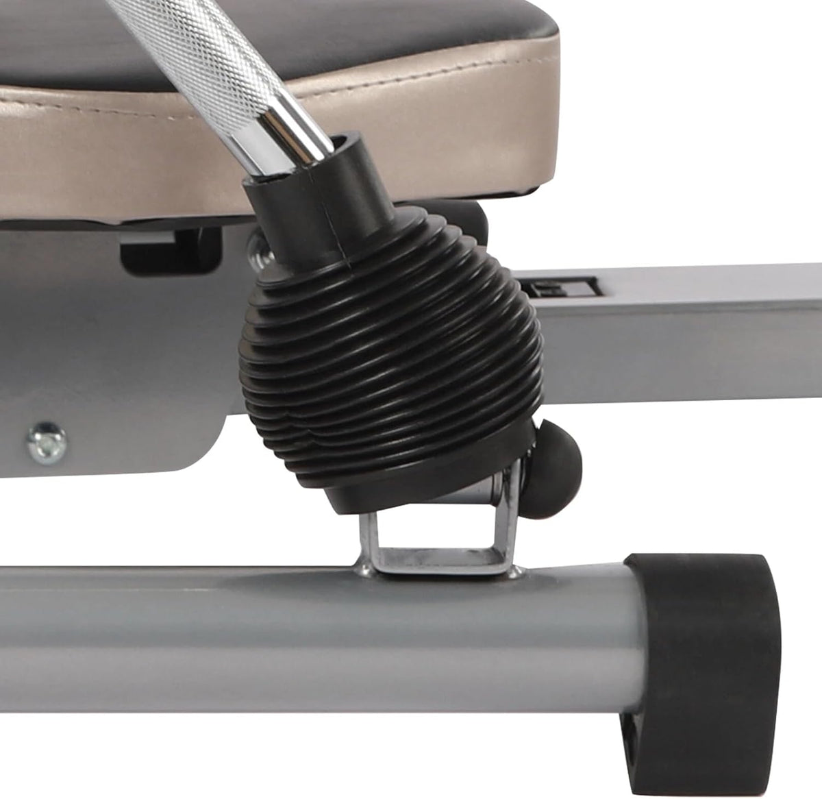 Roeitoestel voor thuis, met lcd-display, dubbele hydraulische stangen, geluidsarm, belastbaarheid 120 kg, voor het trainen van je armen, borst, buik, rug, ledematen en andere spiergroepen - QUORE