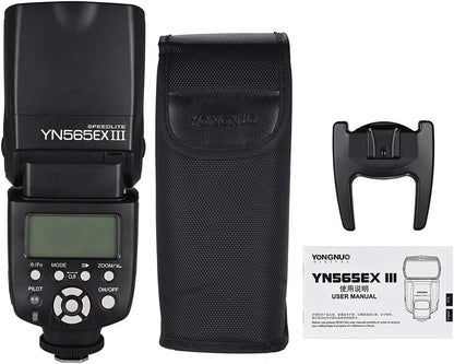 YONGNUO YN565EX III Draadloze TTL Slave Flash Speedlite GN58 Hoge Snelheid Recycling Systeem Ondersteunt USB Firmware Upgrade voor Canon DSLR Camera