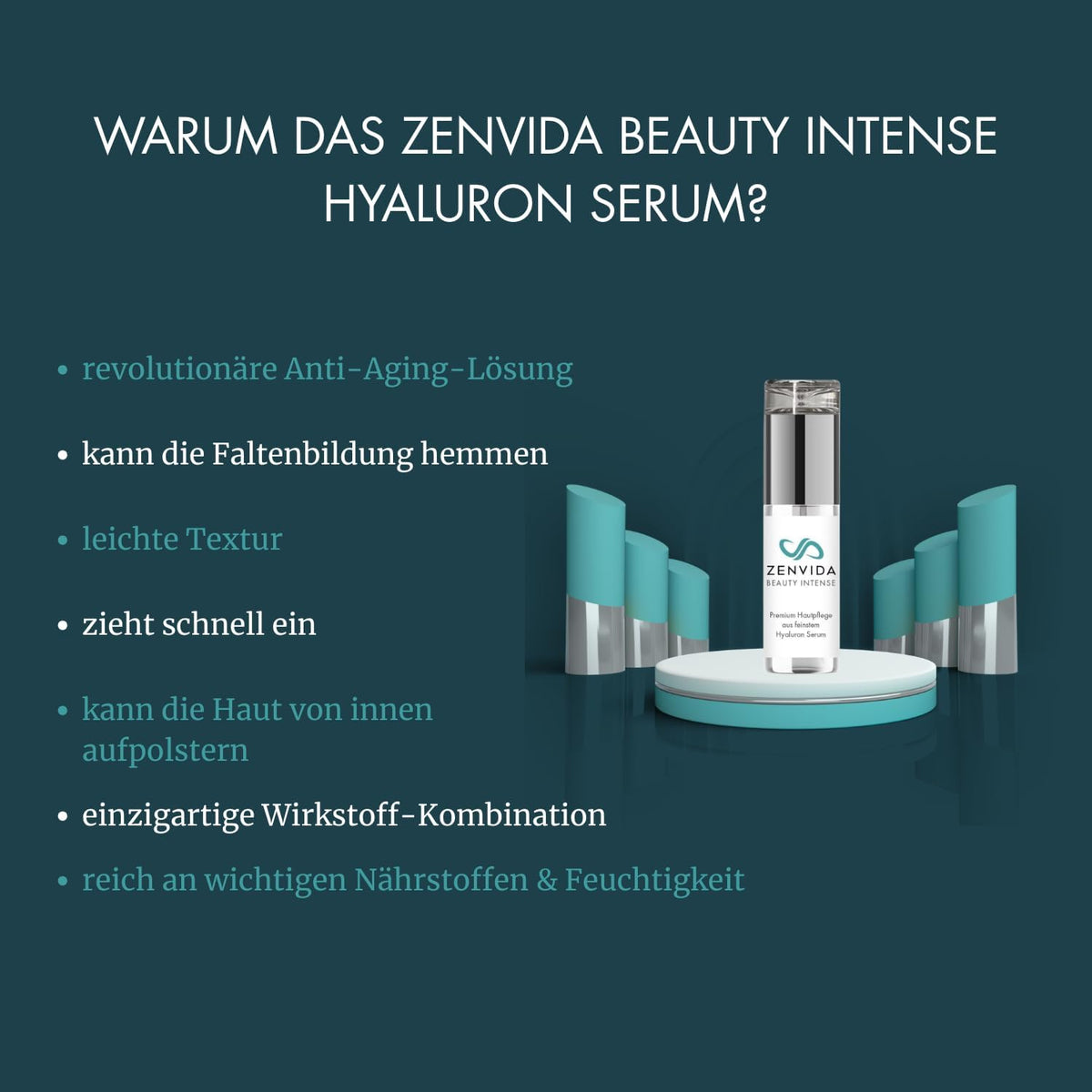 Hyaluron Serum – Gezichtsserum – Hydraterend Serum – Anti-Aging Serum – Vochtserum – 50 Ml – Multimoleculair Hyaluroncomplex – Vegan En Dierproefvrij