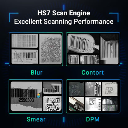 Tera Android 11 barcodescanner met 26 toetsen, HS7-scanmotor, IP67, robuust, 4 + 64 GB, 5100 mAh accu, QC 3.0, snel opladen, 4 inch touchscreen, mobiele terminal voor voorraadscanner, model P400