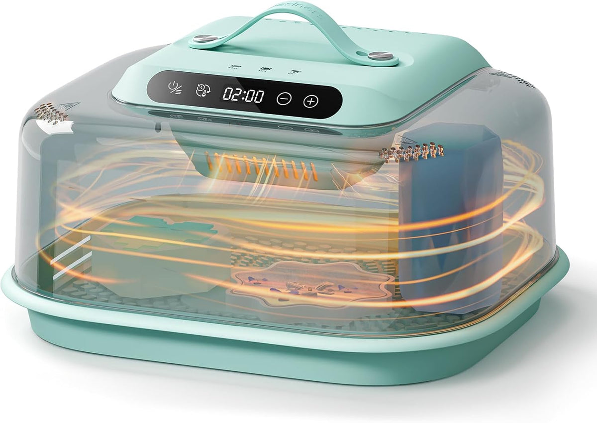 Resiners Hars Uithardingsmachine G3 met UV-licht voor hars, snel uitharden in 2 uur/1 minuut, inclusief siliconenmat, harsuitharder voor epoxy-gietvormen, sieradenfabricage, DIY-decoratie