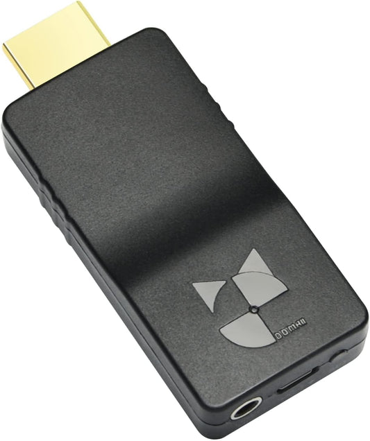 DDMALL 4K HDMI H265/264 HEVC-encoder, draadloze video-encoder, HDMI-encoderondersteuning SRT RTMP RTMPS RTSP TCP UDP HLS, live-encoder voor Twitch YouTube en meer (HEV-4KW)