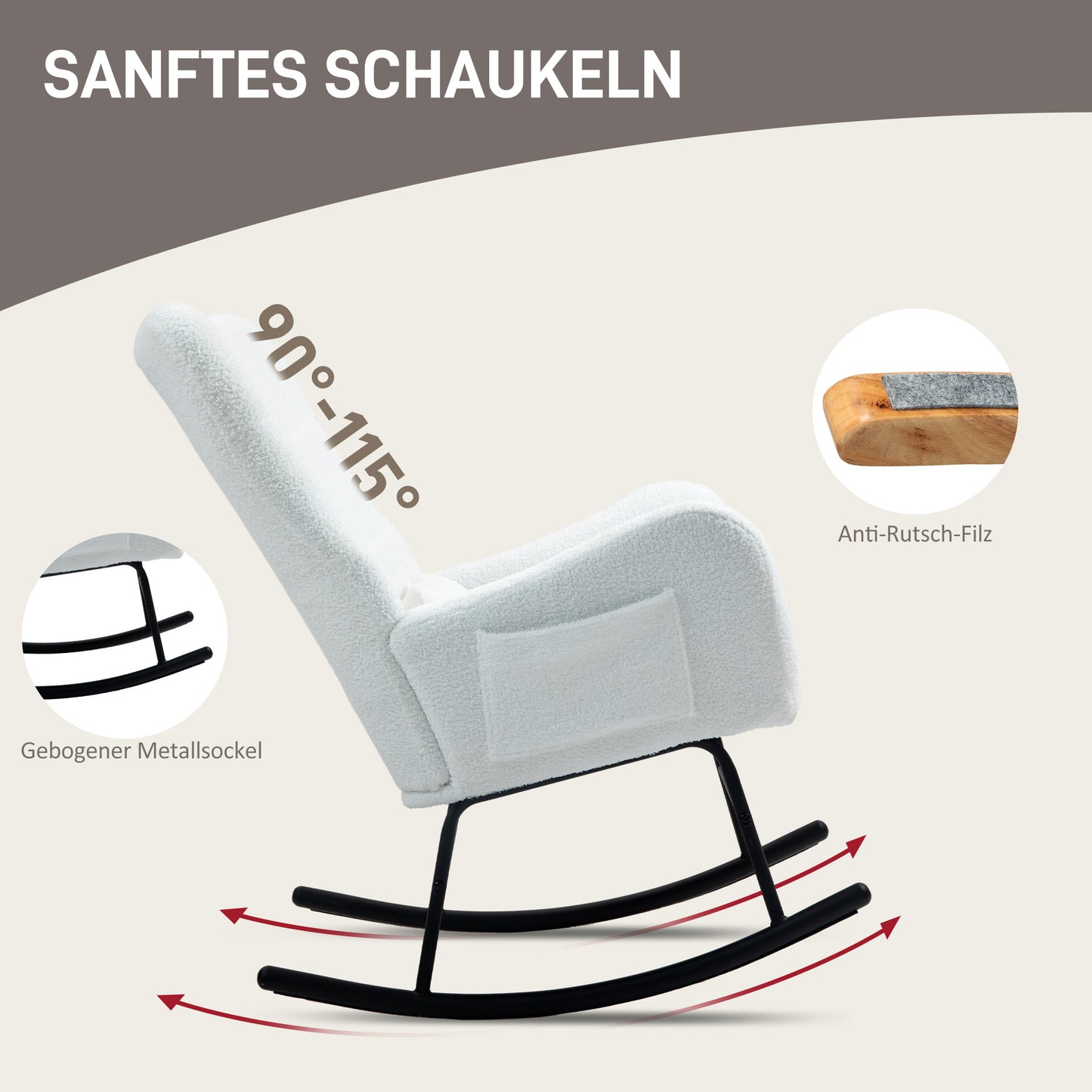 Bureaustoel – Draaifauteuil – Office Chair – Leunstoel – Fauteuil – Pluche Bekleding – Lendensteun – Draaibaar 360° – Max 120 kg