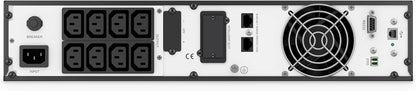 UPS – Ononderbroken Voeding – Noodstroomvoorziening – Noodvoeding – Back Up Voeding – 1000 VA / 1000 W – 19 Inch 2U Rackmontage