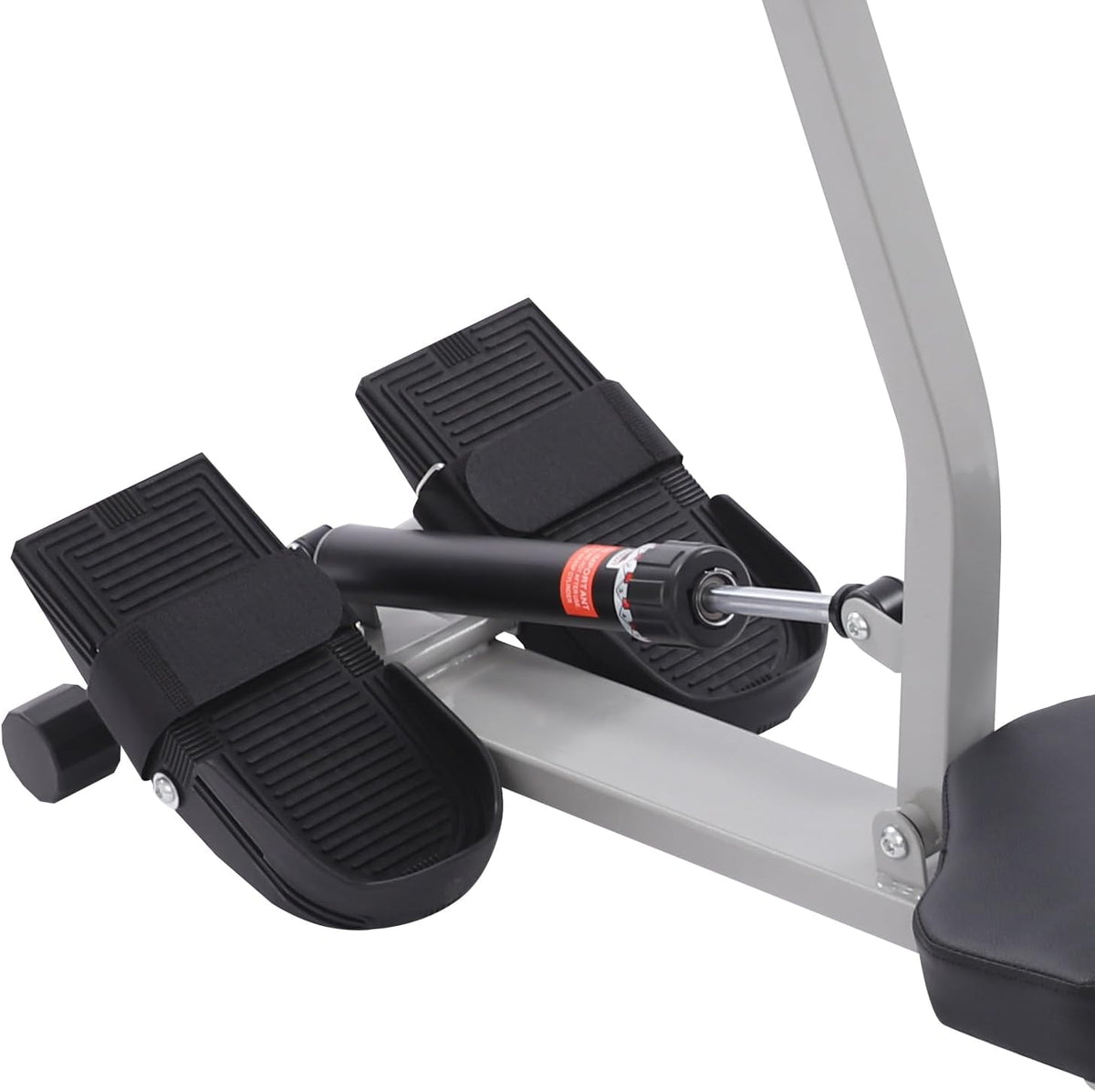 Fitness Rower with LCD Display, Rower with 12 Adjustable Hydraulic Resistors, Fitness Equipment for Full Body Training - QUORE