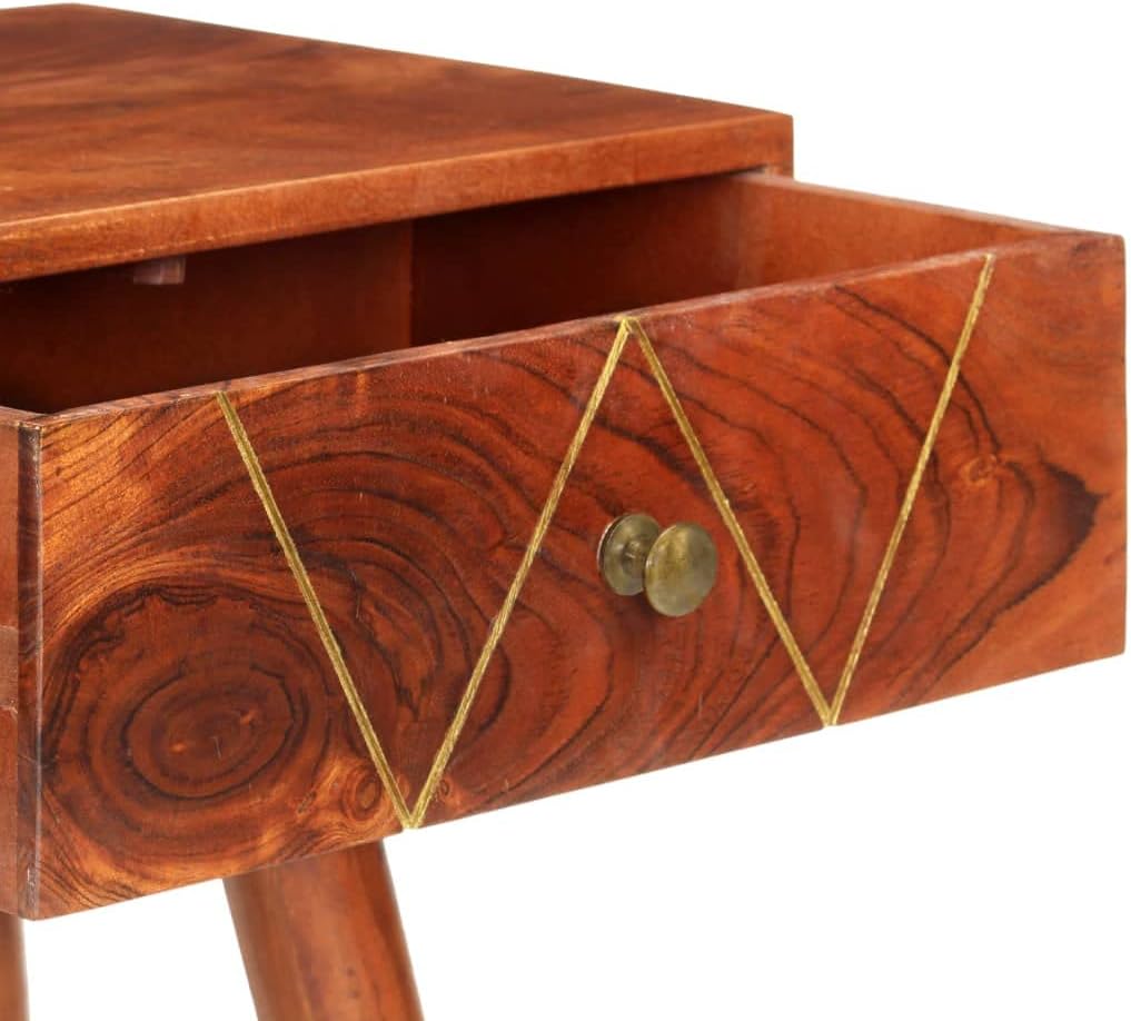 vidaXL Wall table 90x35x76 cm solid acacia wood