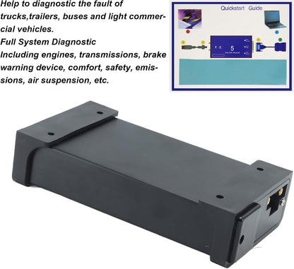 Aramox Truck Tool Belt Box Cnh Dpa5 Diagnostic Tool Voor New Holland Electronic Tools K-Line Kabel Cnh Est Engineering Dpa 5 Ondersteuning J2534 Truck Scan