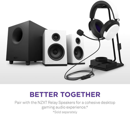 NZXT Relais PC Gaming Desktop Subwoofer - AP-SUB80-EU - 140 Watt - Diepe, krachtige bas - Down-Beam 6,5" Driver - Crossover en Phase Control - Zwart"}