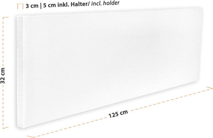 Elektrische verwarming, infraroodverwarming 330 W, 125 x 32 cm, voor badkamer.